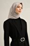 وشاح كلاسيكي منقوش سيفت حرير تويل 9357D 57 - 3