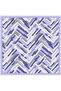 Abstract Patterned Pure Silk Twill Scarf 9303 87 - 4