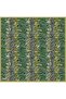 Abstract Patterned Pure Silk Twill Scarf 9335D 84 - 4