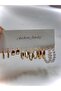 Multi-Combination Pearl Earrings Set with Clips and Metal Backs for Women Hoop Earrings Set - 3