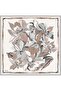Floral Print Saf Silk Sura Scarf 9340D 86 - 4