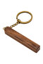 5pcs 5PCS Walnut Keychain Blank Wooden Keychain Blanks with Leather Strap Unfinished Wooden Keychain - 7