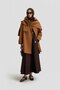 Trench Coat with Scarf Detail 25Y7805 Tan
