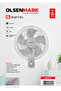 Wall Fan, 16 Inch - Two Pull String Switch - 3 Speed Setting