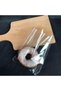 Transparent Gelatin Without Shiny Band - Cookie Accessory Bag 8x17cm 1 Kg 1000 Pieces - 8