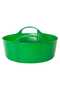 Red  Gorilla - Gorilla Tubs & Recycled Black Tubs - Mini Shallow 5L -Green
