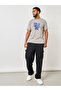 Front Graphic Crew Neck T-Shirt - 2