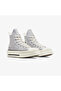 Chuck 70 De Luxe Squared Unisex Gray Platform Sneaker - 2