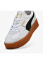 Palermo Elevata Lth Wns Women's White Sports Shoes - 6