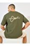 Terry Oversized Front and Back Print T-Shirt