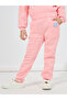 Embroidery Flower Applique Thermal Lined Sweatshirt & Joggers Set - 5