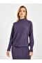 High Neck Knitted Top & Midi Skirt Co-Ords - 2