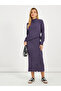 High Neck Knitted Top & Midi Skirt Co-Ords