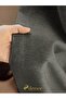 Granite Gray Linen Textured Pleated High Quality Background Curtain - 3