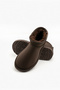 Kids Baby Girl Brown Ultra Mini Suede Boots with Fur Inside Winter Sole Boots