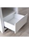 Kalmal End Table  L55xW40xH53cm - Pearl White - 6