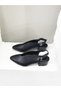 Venus 25460933 Y Open Back Genuine Leather 4.5cm Heel Shoes Women - 2