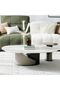Escro Coffee Table + End Table Set  L140xW83.7xH38.5cm - Marble - 8