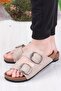 7551 Anatomical Comfortable Original Product Double Buckle Women's Slippers - 3