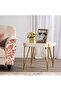 Elvie End Table L60xW60xH54cm - White