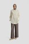 Cup Detailed Satin Trousers 25Y2815 Khaki - 2