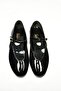 U 272900208   Black Patent Leather Women's Ballerinas - 8
