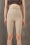 High Waist Recovery Knitted Sports Shorts/Biker/Short Leggings Missta2268 - 3