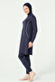 Sporty A-Line Skirt Oversize Hijab Swimsuit - 4
