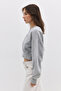 Printed Stone Embroidered Sweatshirt - 3