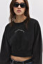 Printed Stone Embroidered Sweatshirt - 3