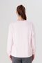 100% Organic Cotton Pink Women's Long Sleeve T-Shirt - 6