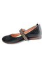 İremsu Patent Leather Stoned Rubber Band Girls' Ballerinas 26-30 - 2