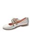 İremsu Patent Leather Stone Double Banded Girls' Ballerinas 31-36 - 2