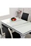 Glass Look Transparent 1.5 mm Thick PVC Tablecloth 80x120 cm - 4