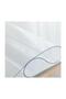 Glass Look Transparent 1.5 mm Thick PVC Tablecloth 80x120 cm