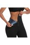 Unisex High Waist Thermal Bleached Leggings 3 Stage Thermal Corset Leggings - 2