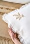 Brianna Camel Double Duvet Cover 100% Cotton Bedspread - 7 Piece Dowry Set - 6
