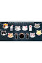 Cats Themed 32-Piece Birthday Set: Banner Cake Toothpick Cupcake - 2