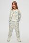 58560 Sharp Pants 4/8 Ecru-Blue