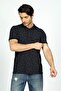Newfresh Men's 100% Cotton Polo Neck T-Shirt Navy Blue - 4