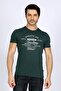 Divided Men's 100% Cotton O-Neck T-Shirt Green - 2