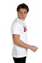 Londonlogo Men's 100% Cotton O-Neck T-Shirt White-K - 3