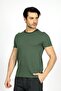 Pine 1 Men's 100% Cotton O-Neck T-Shirt Dark Green