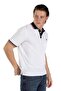Jasec men's pike polo collar t-shirt white - 2