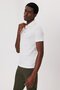 Tylen Men's 100% Cotton Polo Neck T-Shirt Ecru - 2