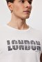 Pers Men's 100% Cotton O-Neck T-Shirt Off White - 5