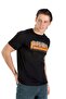 Grant Men's 100% Cotton O-Neck T-Shirt Black - 2