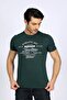 Divided Men's 100% Cotton O-Neck T-Shirt Green - 4