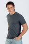 Gael Men's 100% Cotton O-Neck T-Shirt Indigo - 2