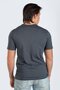 Gael Men's 100% Cotton O-Neck T-Shirt Indigo - 3